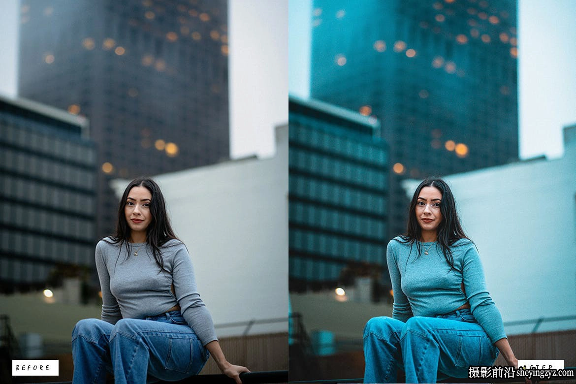 10种城市街拍青橙色电影大片Lr预设Optimized Lightroom Presets
