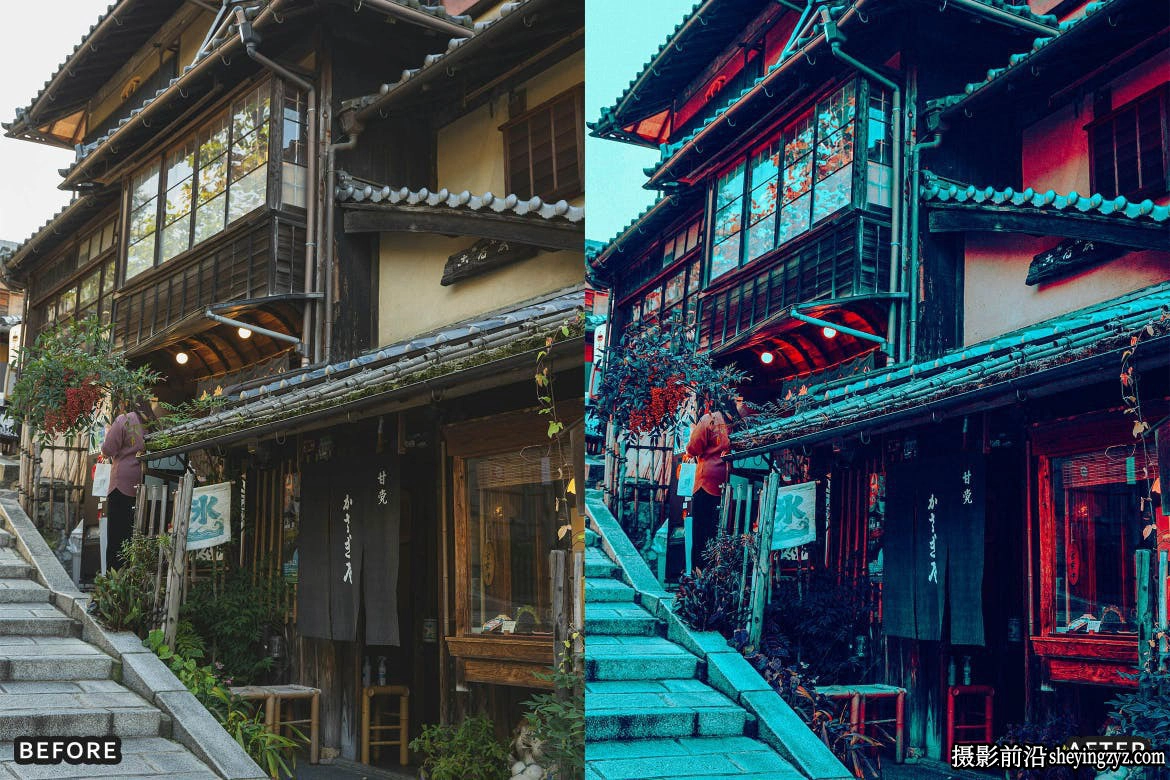 AI自适应人工智能日系动漫风格LR预设 AI-Optimized Anime Style