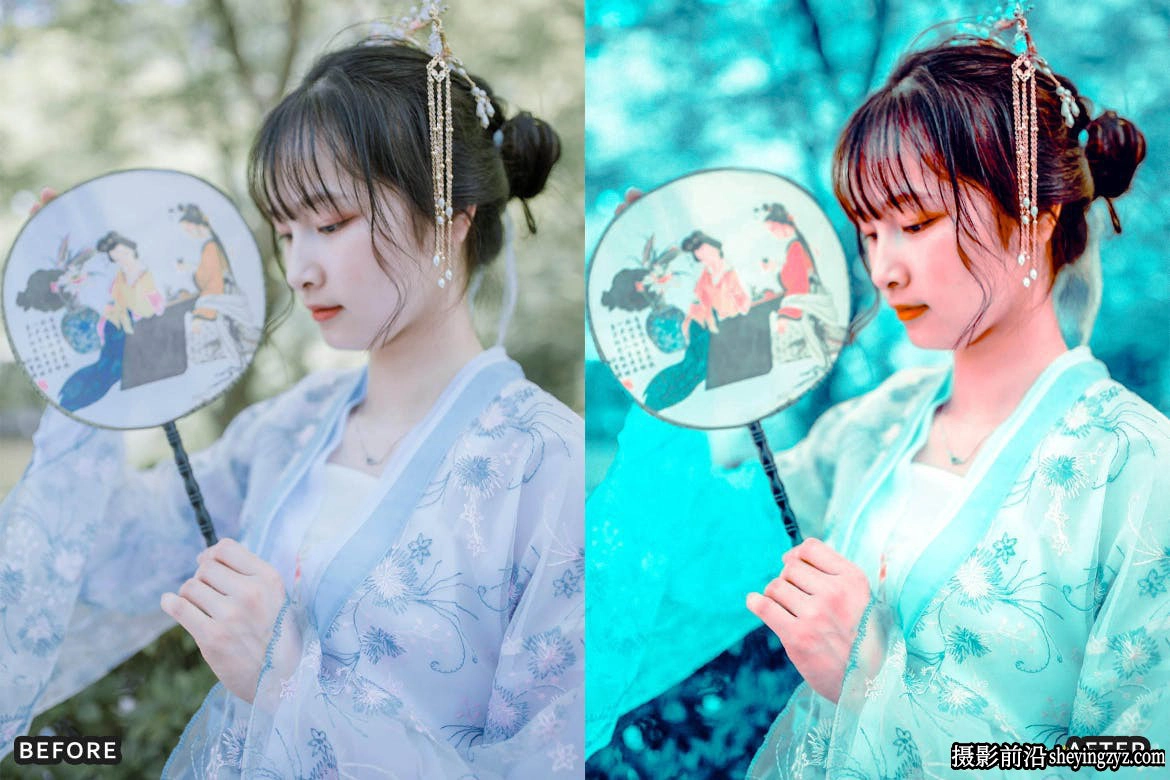 AI自适应人工智能日系动漫风格LR预设 AI-Optimized Anime Style