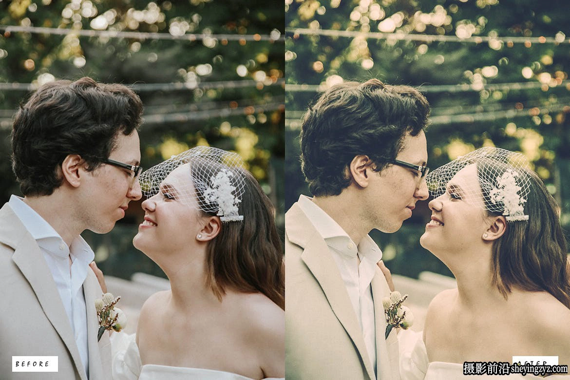 15款哑光电影胶片婚礼LR预设 Matte Wedding Lightroom Presets