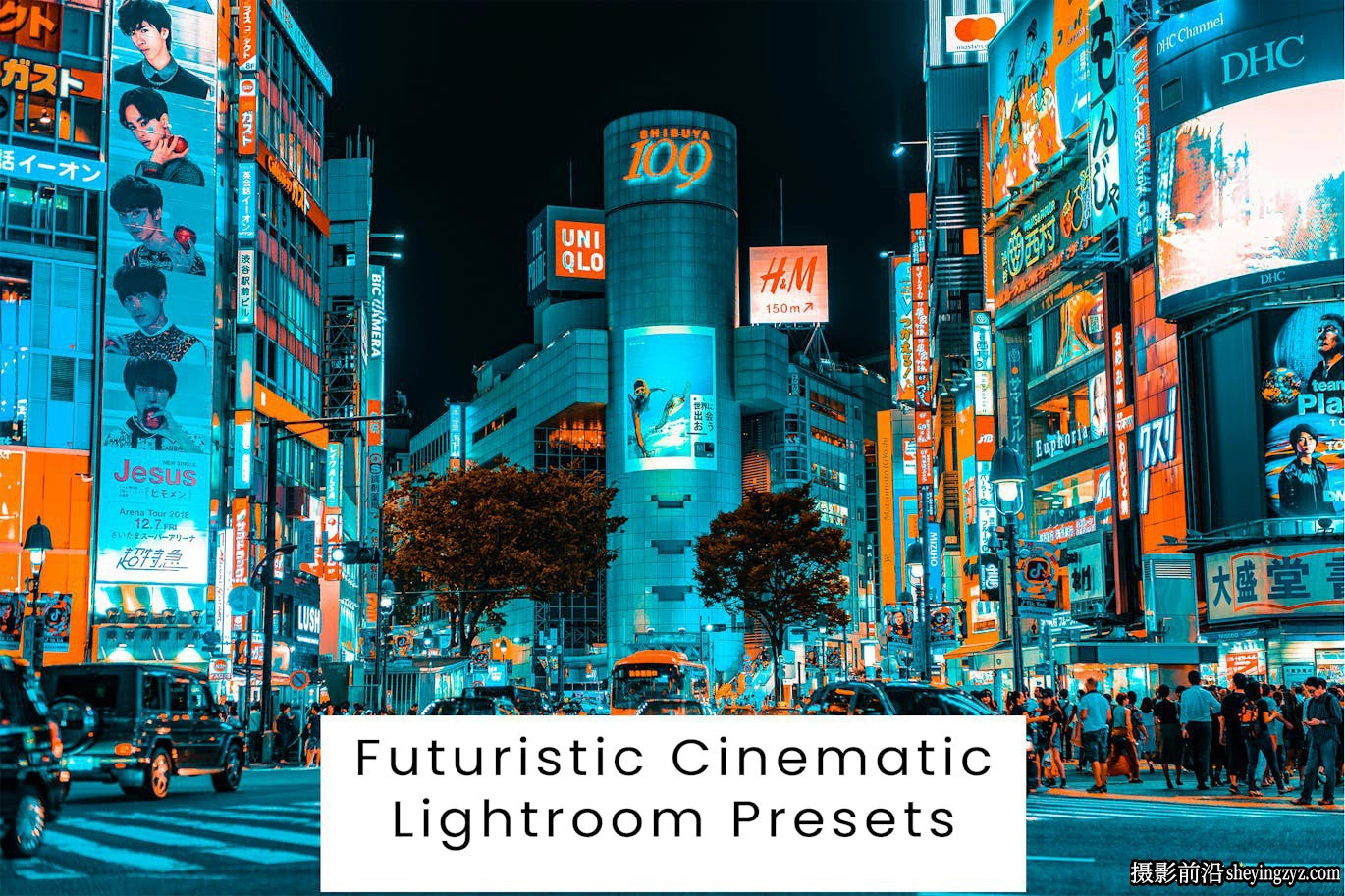 未来城市朋克风电影调色LR预设 Futuristic Cinematic Lightroom Presets