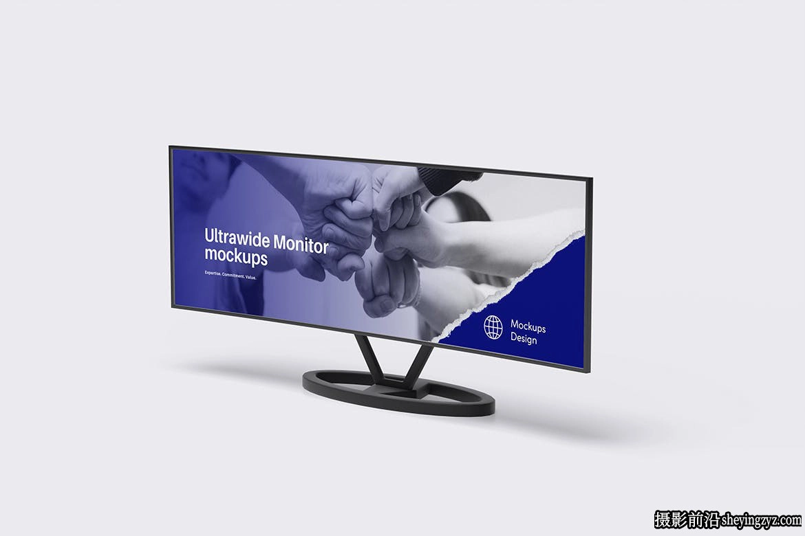 超宽显示器样机模型