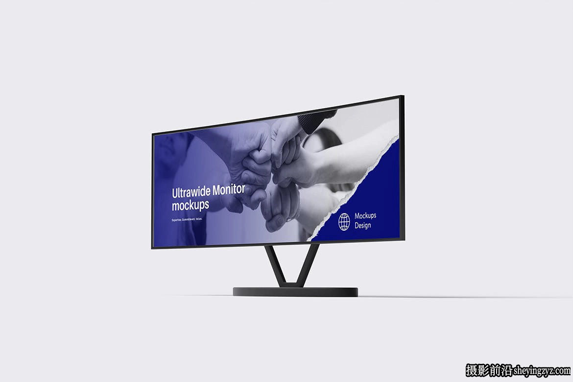 超宽显示器样机模型