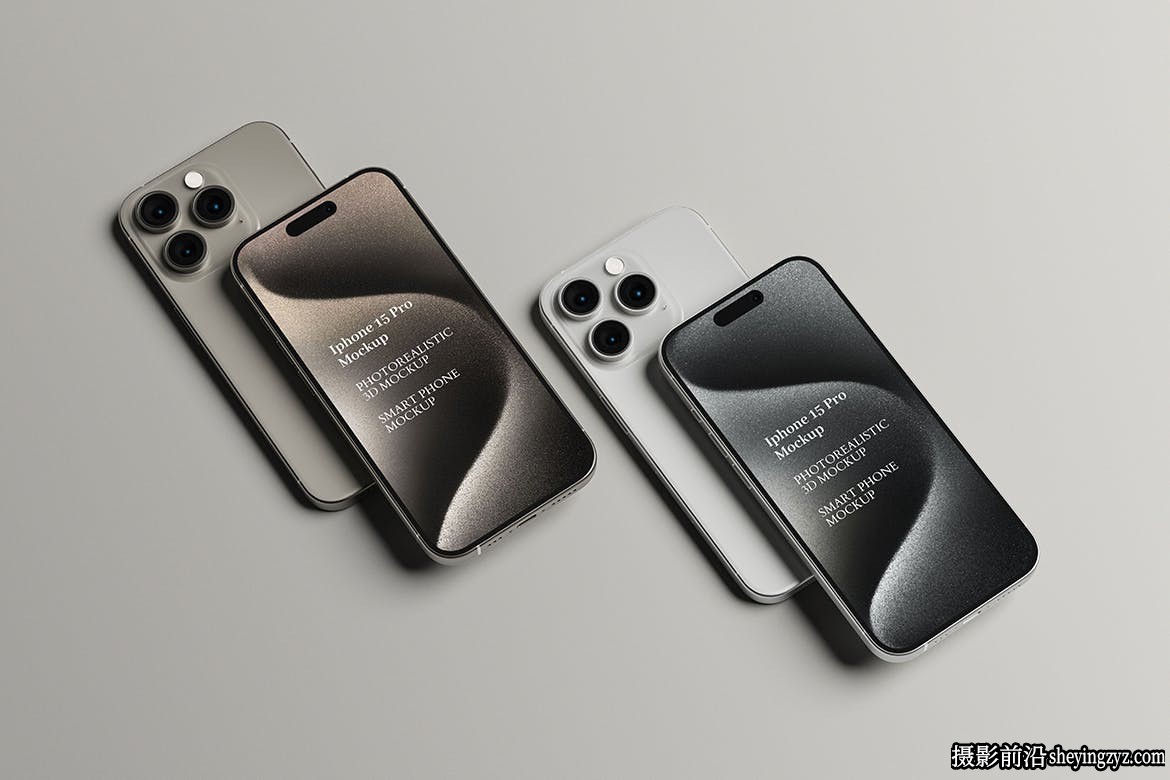 iPhone15Pro样机模型