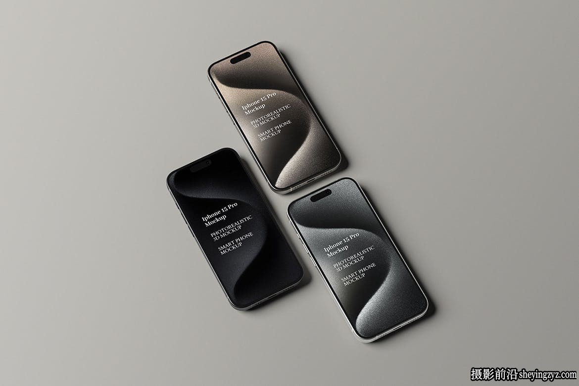 iPhone15Pro样机模型