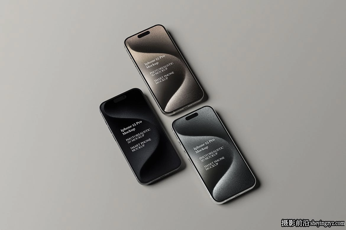 iPhone15Pro样机模型