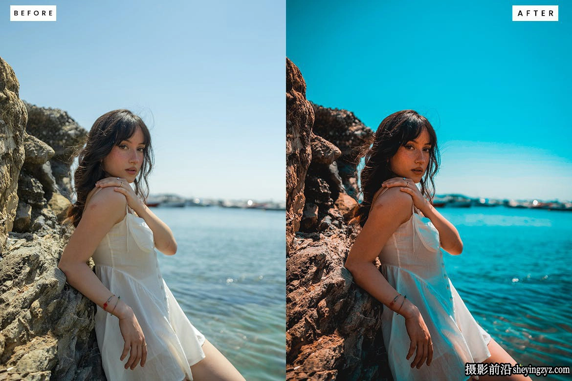 10种旅拍海景风光后期调色lr预设 Beach Vibes Lightroom Presets