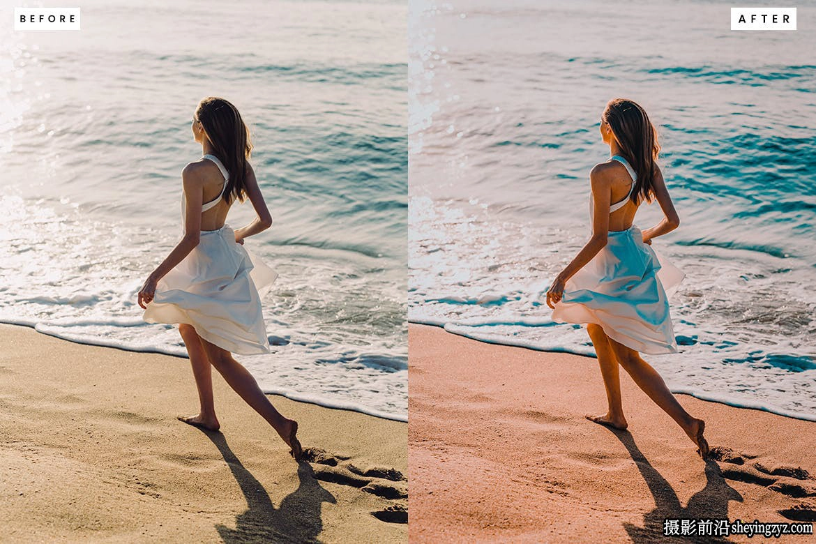 10种旅拍海景风光后期调色lr预设 Beach Vibes Lightroom Presets