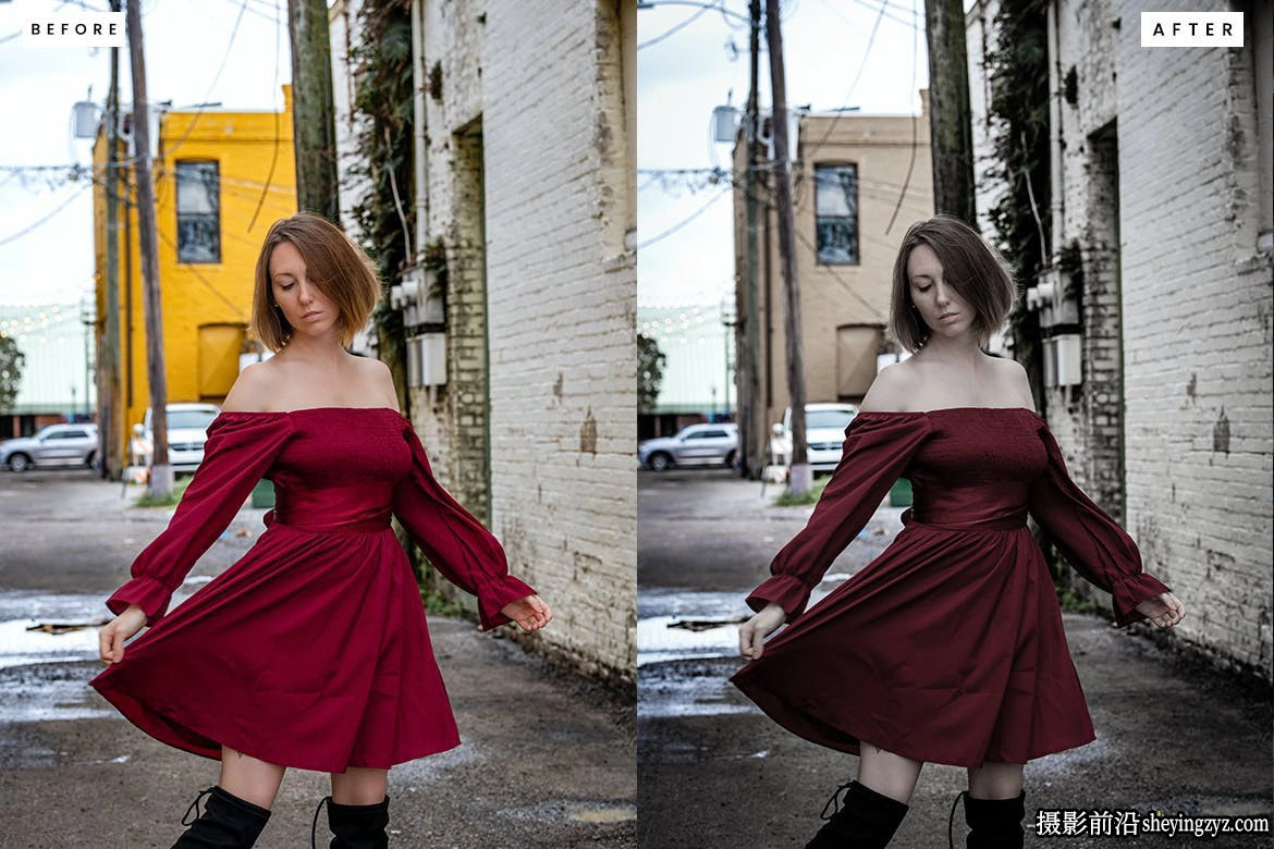 街拍复古电影人像调色Lightroom预设 Black Lightroom Presets