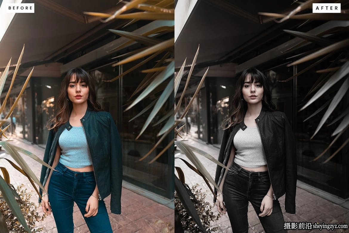 街拍复古电影人像调色Lightroom预设 Black Lightroom Presets