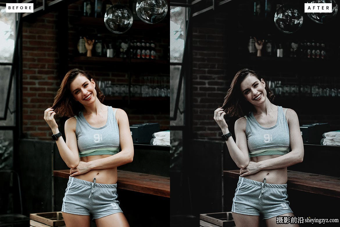 街拍复古电影人像调色Lightroom预设 Black Lightroom Presets