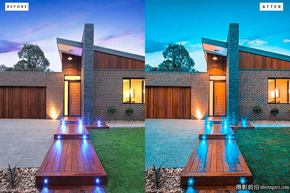 10种房地产建筑摄影lr预设 Architecture Lightroom Presets
