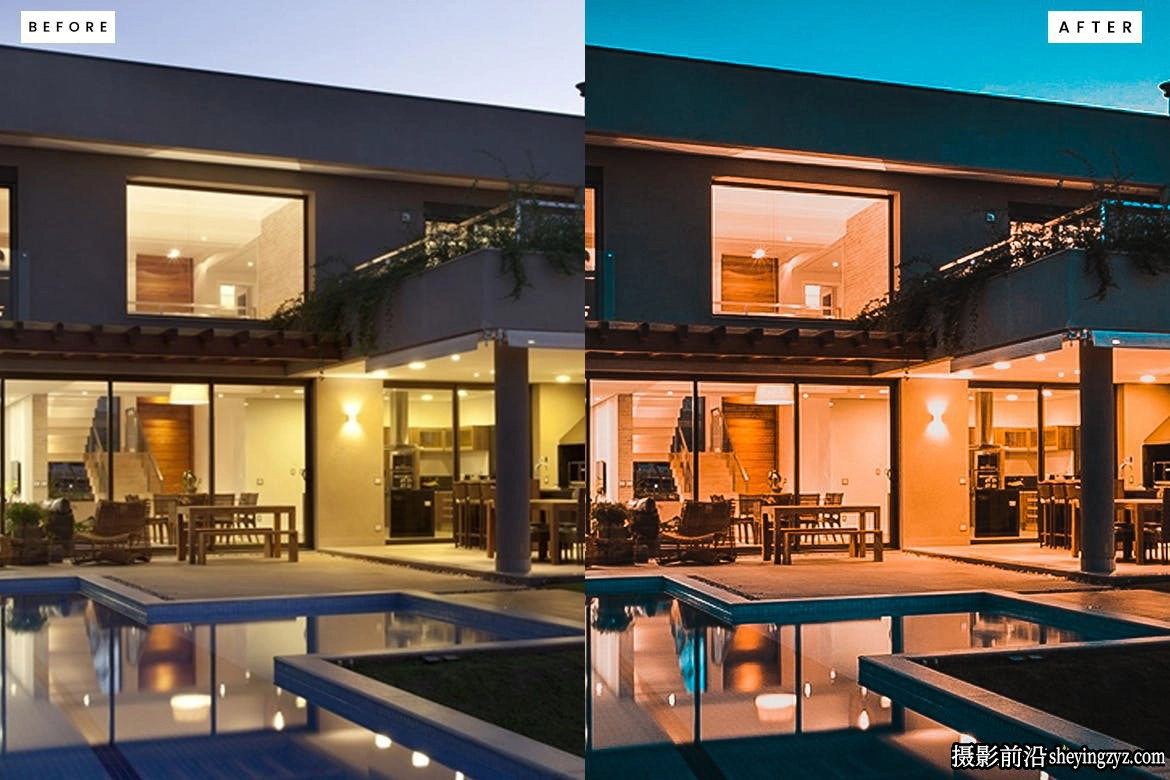 10种房地产建筑摄影lr预设 Architecture Lightroom Presets