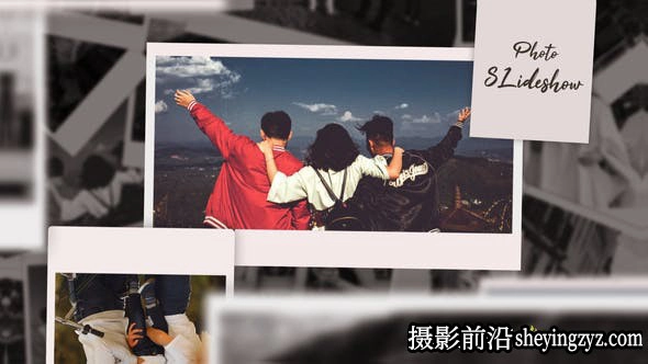 AE模板-旅拍照片相册片头 Photo Slideshow Photo Gallery