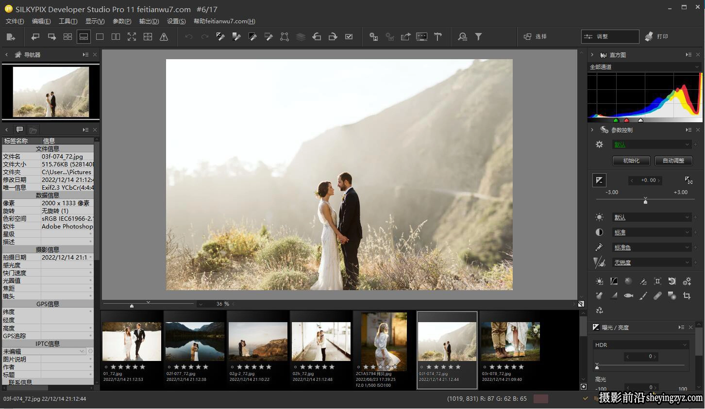 SILKYPIX Developer Studio Pro 11.0.13.0 x64汉化版|WinX64