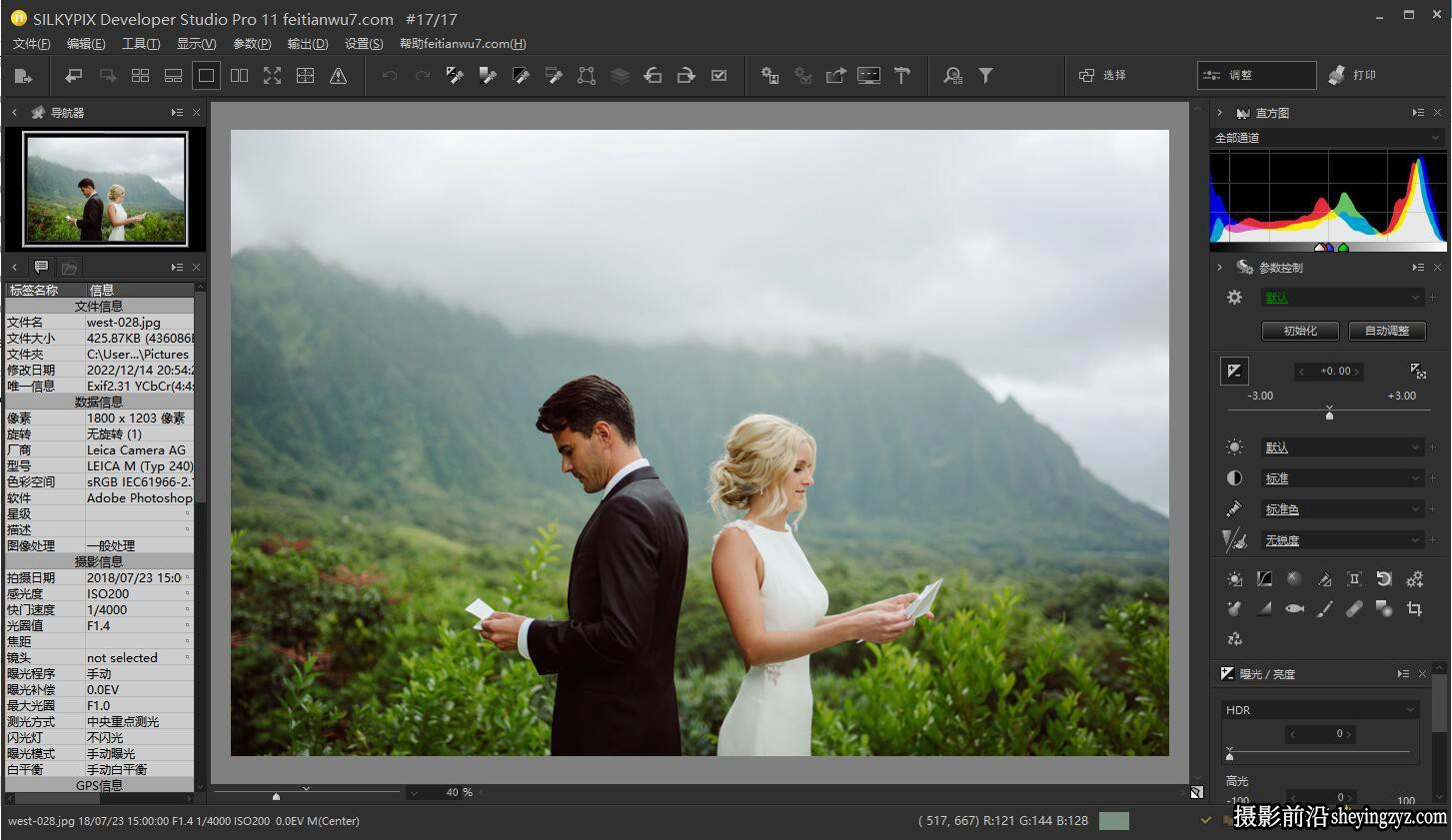 SILKYPIX Developer Studio Pro 11.0.13.0 x64汉化版|WinX64