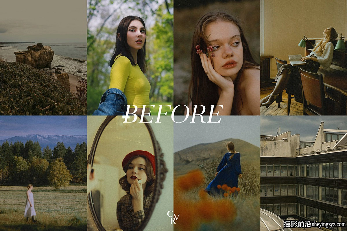 20种高级质感电影人像Lightroom预设 Cinematic Lightroom Presets