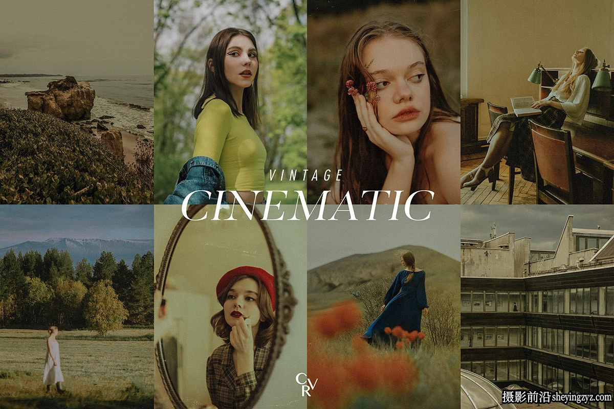 20种高级质感电影人像Lightroom预设 Cinematic Lightroom Presets