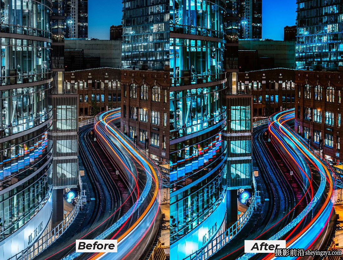 城市夜景霓虹灯Lr预设及手机版lr预设 Night Neon Effect Lightroom