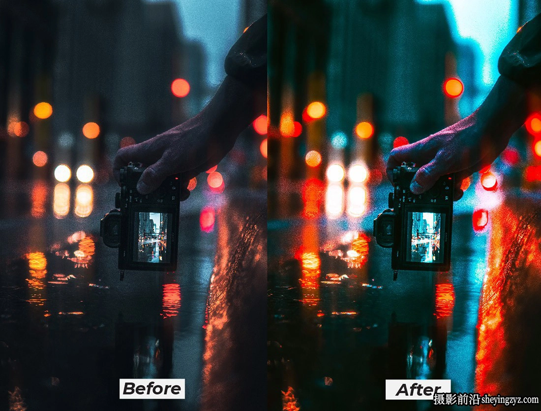 城市夜景霓虹灯Lr预设及手机版lr预设 Night Neon Effect Lightroom
