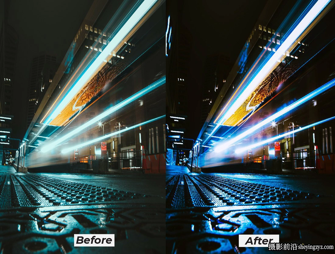 城市夜景霓虹灯Lr预设及手机版lr预设 Night Neon Effect Lightroom