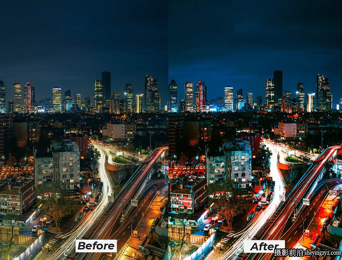城市夜景霓虹灯Lr预设及手机版lr预设 Night Neon Effect Lightroom