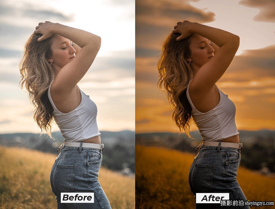 10种黑巧克力人像lr预设及手机预设 Dark choco lightroom presets