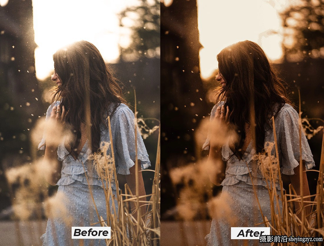 10种黑巧克力人像lr预设及手机预设 Dark choco lightroom presets