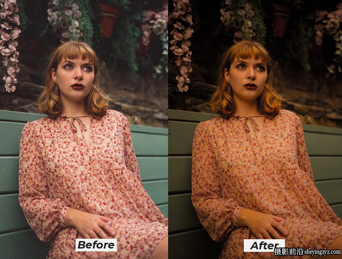 10种黑巧克力人像lr预设及手机预设 Dark choco lightroom presets