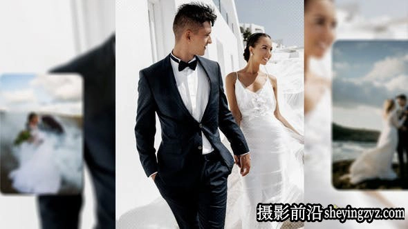 AE模板-婚礼照片相册展示片头模板 Wedding Slideshow