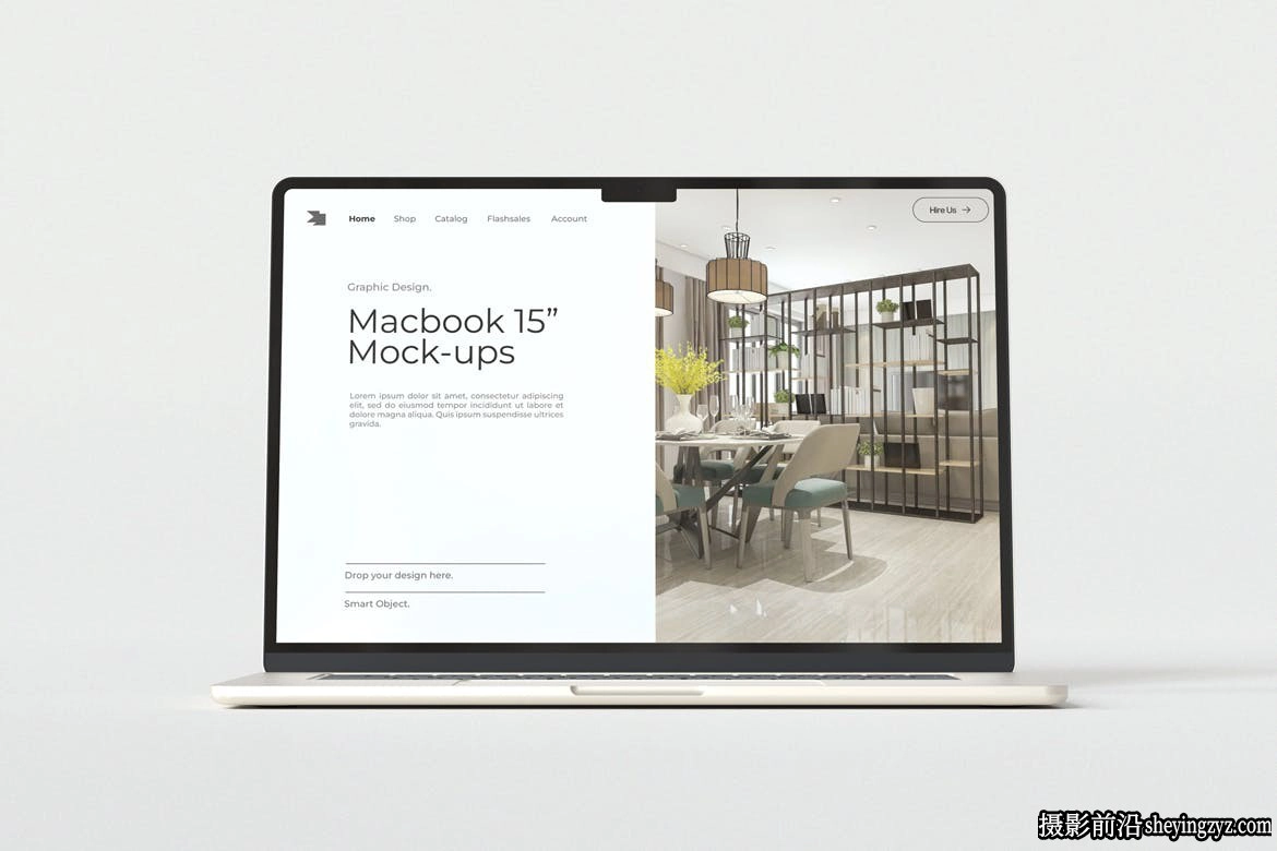 MacBook电脑样机模型