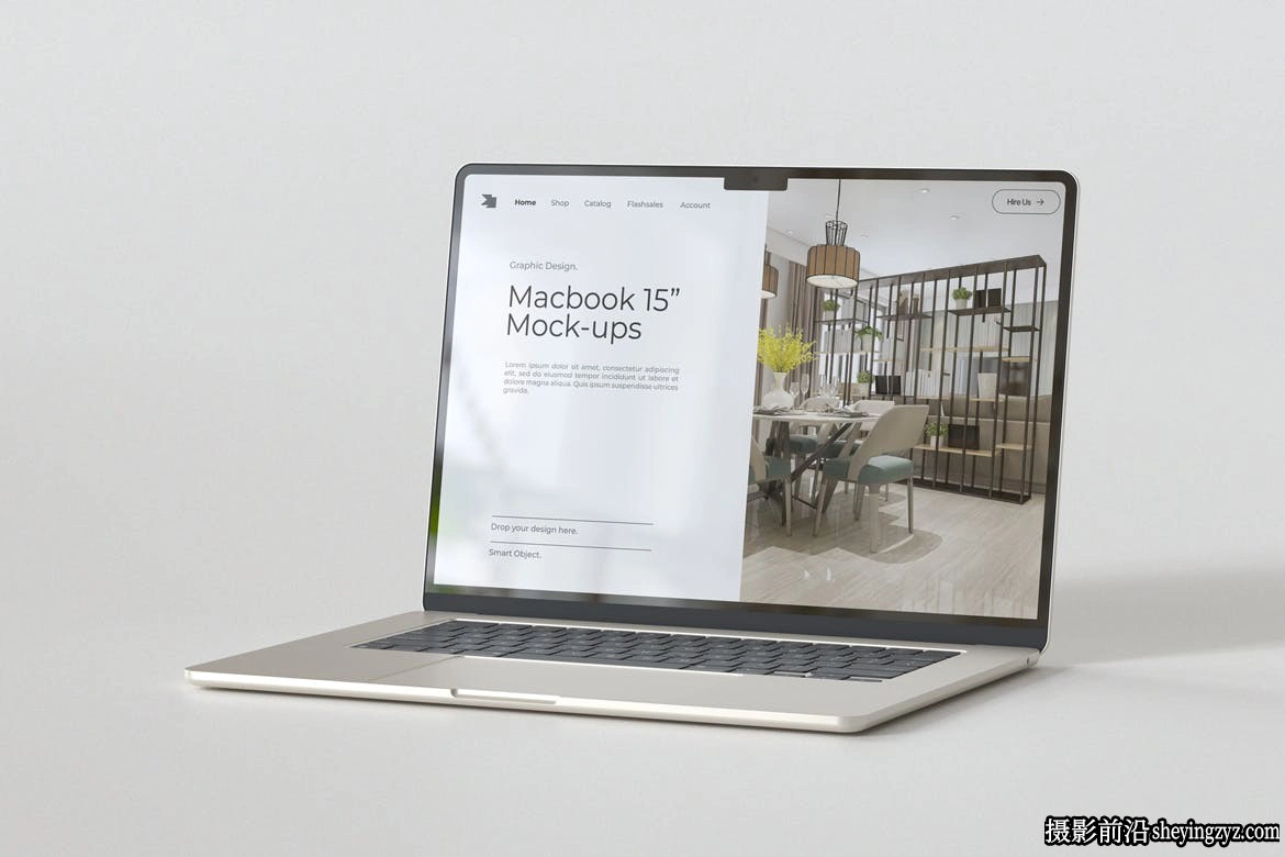 MacBook电脑样机模型