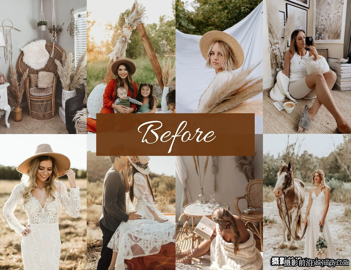波西米胶片风人像Lightroom预设 Bohemian Lightroom Presets