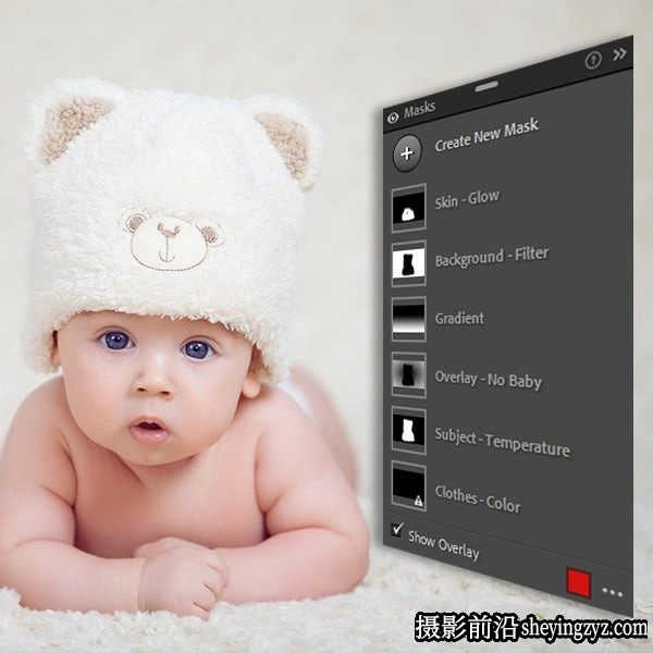 新生儿AI自适应lr预设 AI Newborn PRO-Lightroom Presets