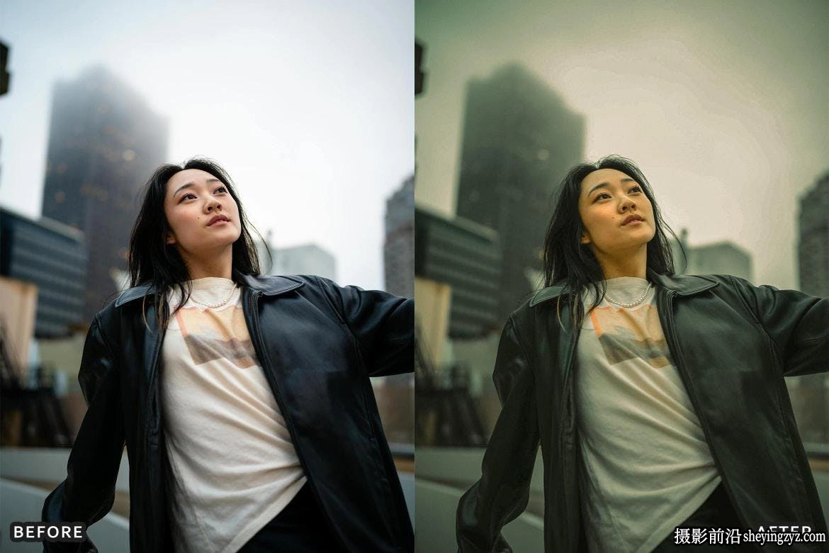 8种城市电影人像摄影后期调色Lightroom预设及手机版LR预设