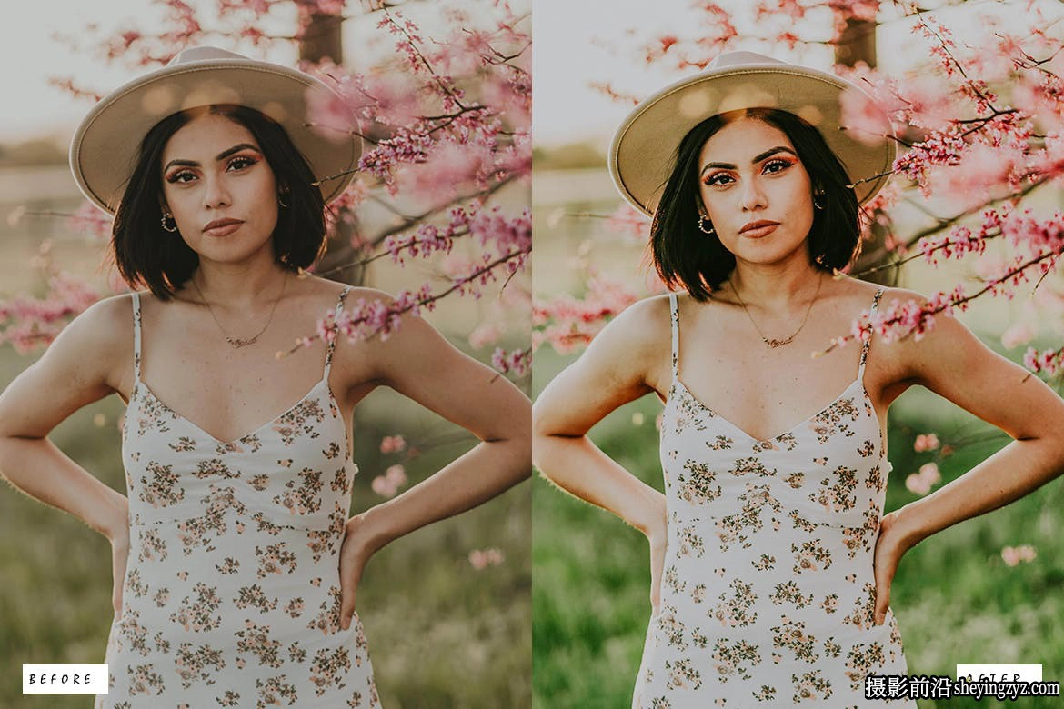15种春季胶片人像后期调色Lightroom预设 Spring Tones Lightroom Presets