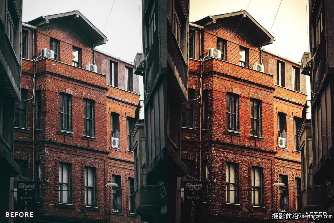 8种城市街道街拍电影风光LLR预设 Street Landscape Lightroom Presets