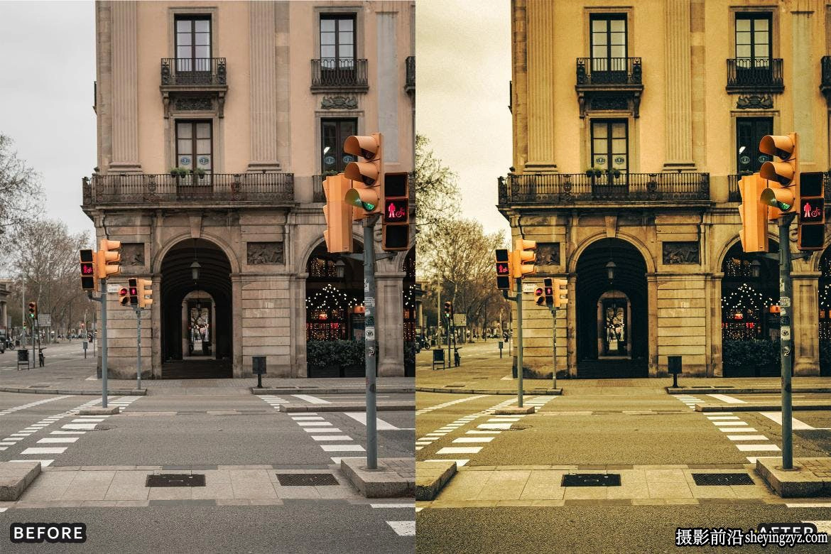 8种城市街道街拍电影风光LLR预设 Street Landscape Lightroom Presets