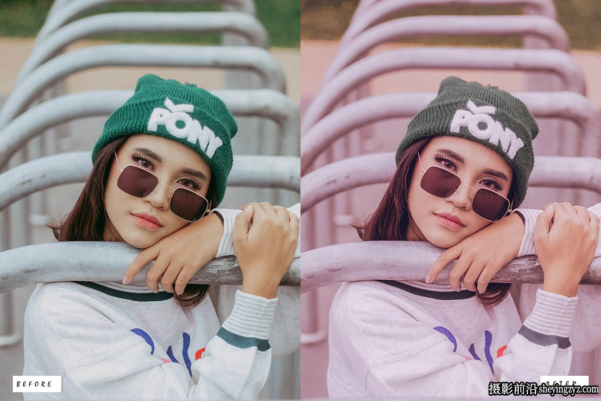 10种玫瑰金胶片人像Lightroom预设 Rose Gold Lightroom Presets