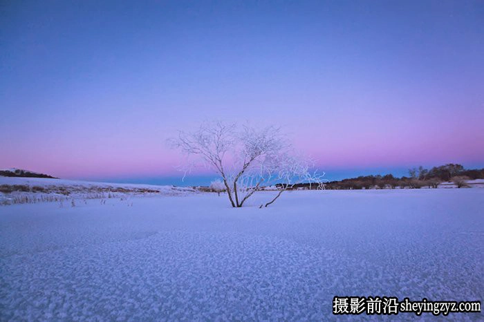 风光摄影技巧-超实用的冬季雪景拍摄技巧