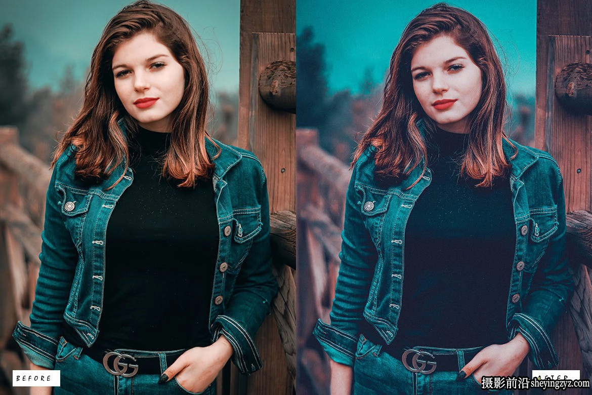12款青橙色电影人像Lr预设 Teal And Orange Lightroom Presets
