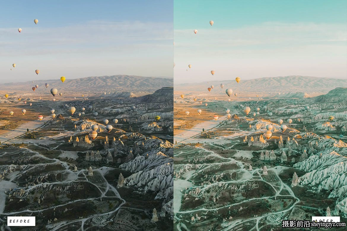 12种无人机通透电影风光Lightroom调色预设 Lightroom Presets