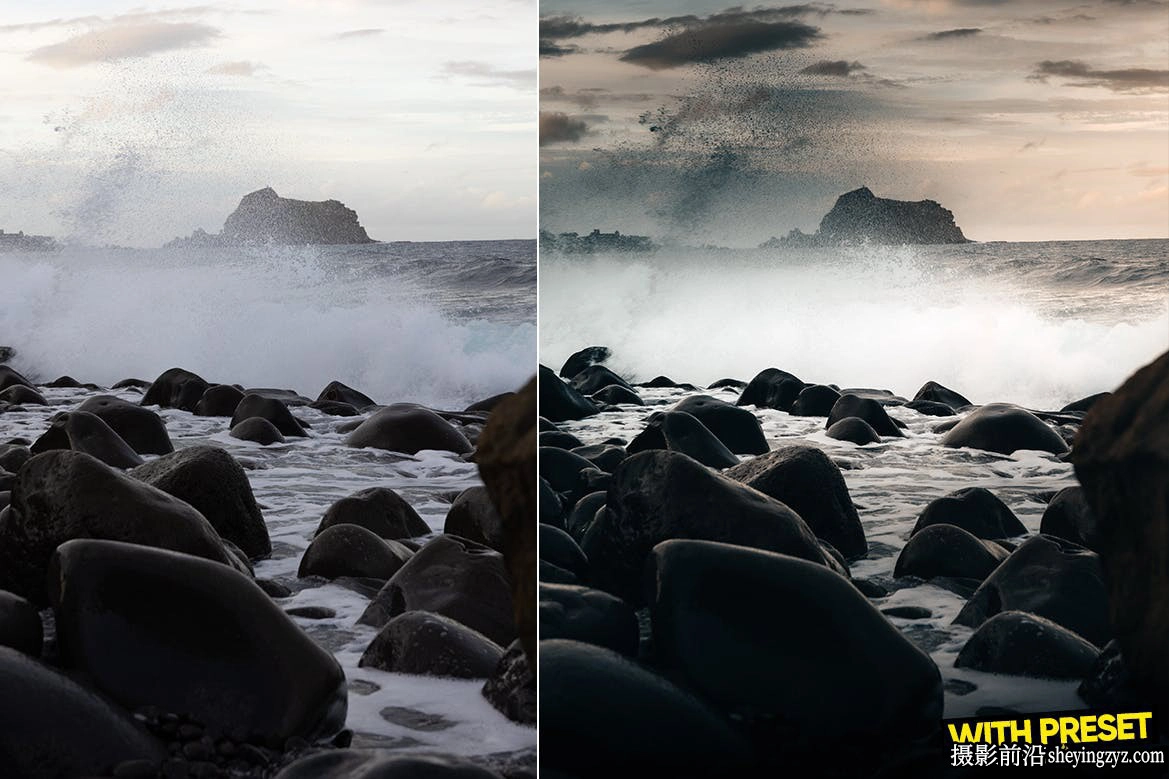 7种旅拍黑暗电影风光调色Lightroom预设 ARTA - Madeira Presets