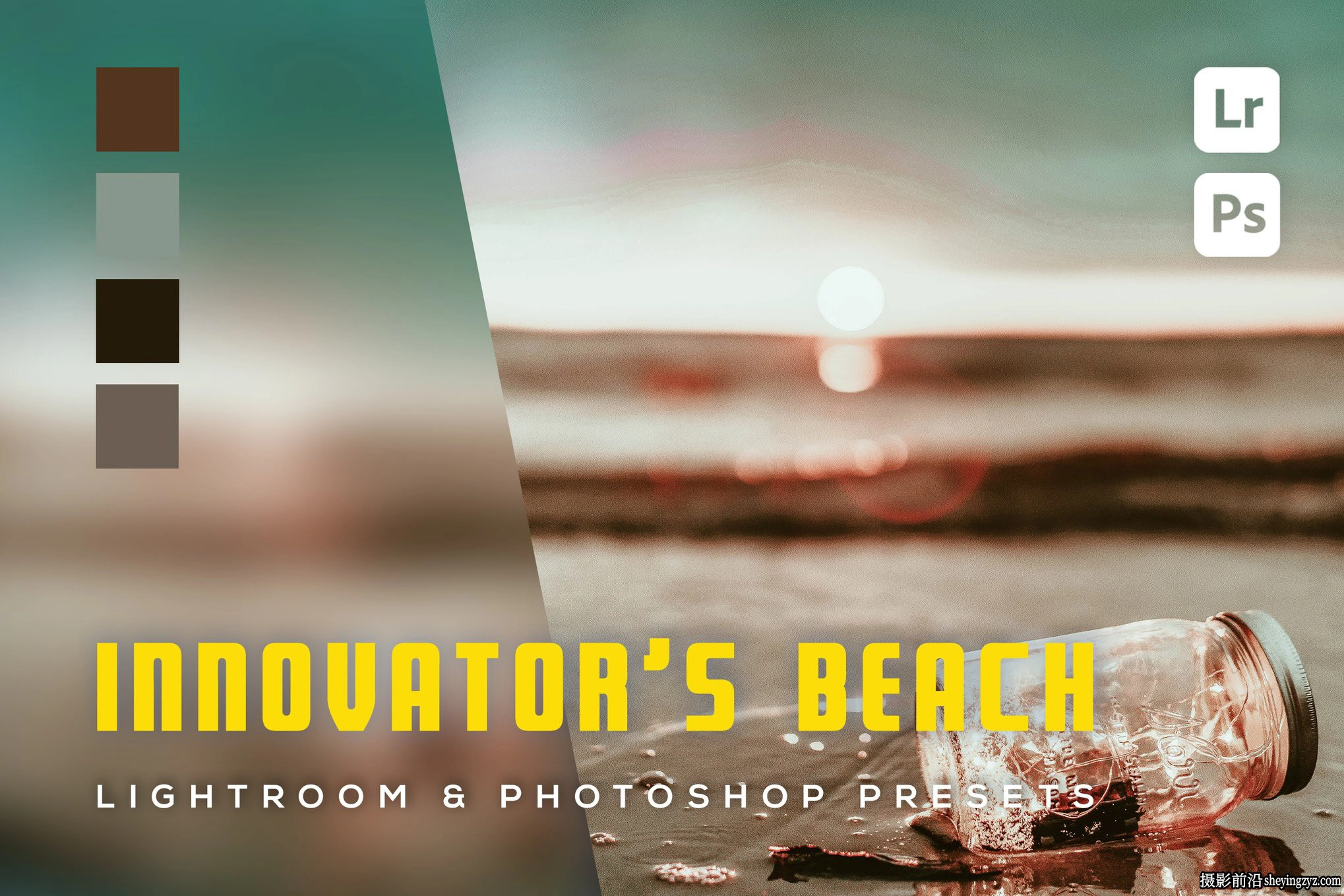 旅拍清新胶片后期调色lr预设 Innovator's Beach Lightroom Preset