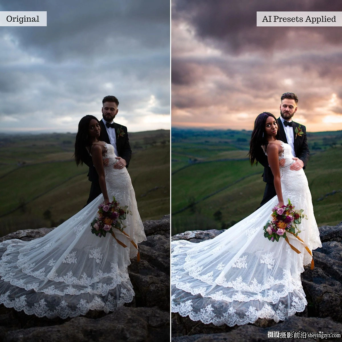 TheLuxeLens AI人工智能自适应人像修饰lr预设 Luxe Quick Fix (AI) Toolkit Presets