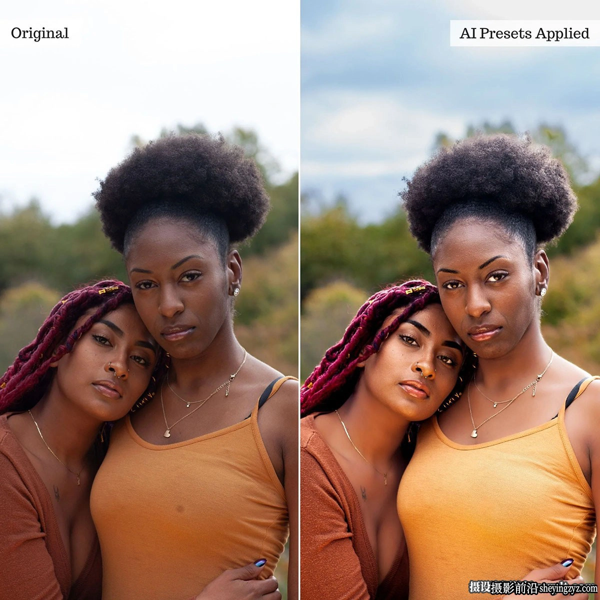 TheLuxeLens AI人工智能自适应人像修饰lr预设 Luxe Quick Fix (AI) Toolkit Presets