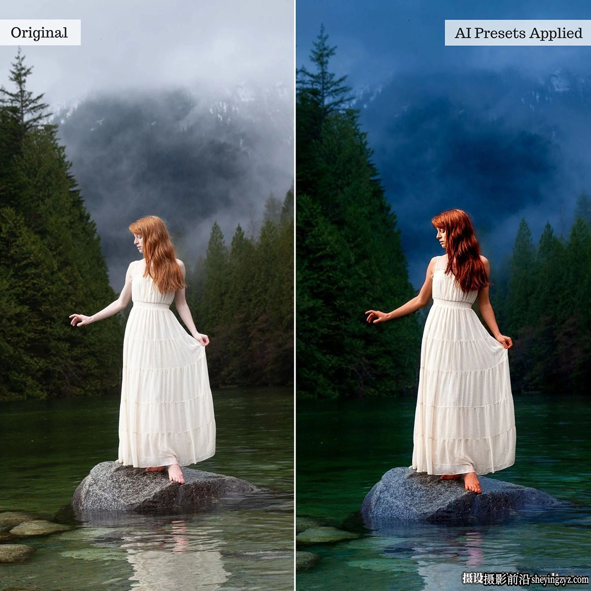 TheLuxeLens AI人工智能自适应人像修饰lr预设 Luxe Quick Fix (AI) Toolkit Presets