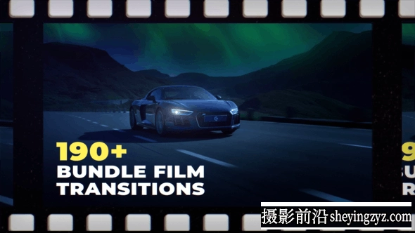 AE模板-190组电影胶片视频转场模板 Film Bundle Transitions