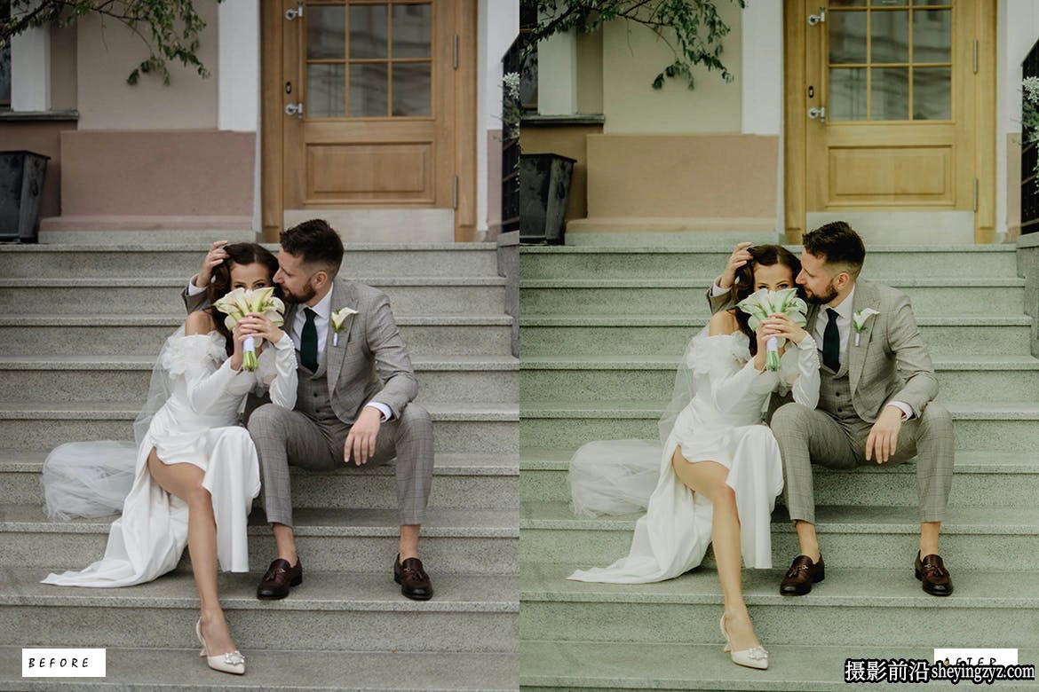 复古电影婚礼后期调色Lightroom预设 Moody Wedding Lightroom Presets
