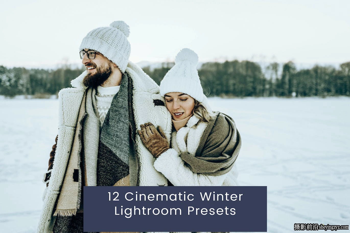 12种免费冬季电影人像后期调色lr预设 Cinematic Winter Lightroom Presets